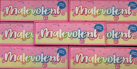 MALEVOLENT BIRTHDAY PATCH (SMELLS LIKE CAKE!)