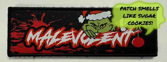 MALEVOLENT HOLIDAY PATCH GRIINCH (SMELLS LIKE SUGAR COOKIES!)