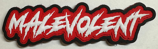 MALEVOLENT PVC PATCH MUERTO (RED)