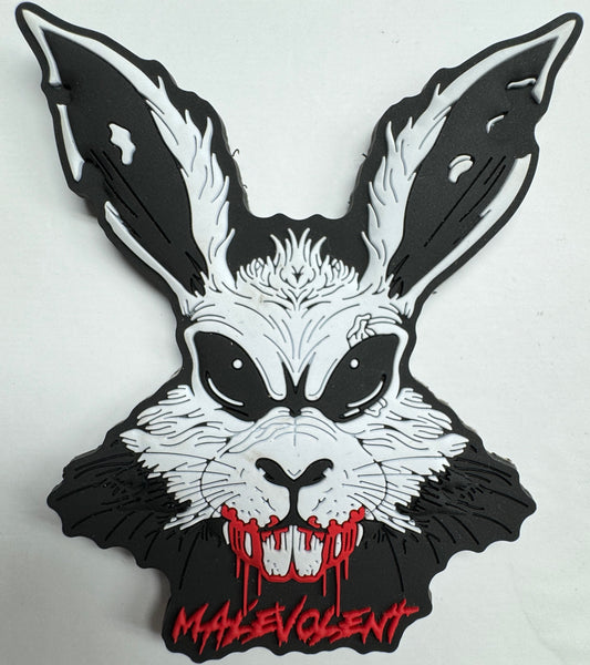 MALEVOLENT PVC PATCH EASTER DROP BUNNY RABBID